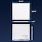 Luxrite 2x2 FT Flat LED Panel Lights 5CCT 3000K-6500K 20/30/40W Up to 5000LM 0-10V 0-10V Dimmable DLC, 2PK LR24290-2PK - alternate 6